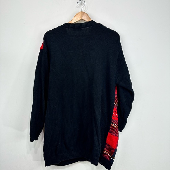 Plaid Christmas Holiday Sweater - Picture 4 of 4